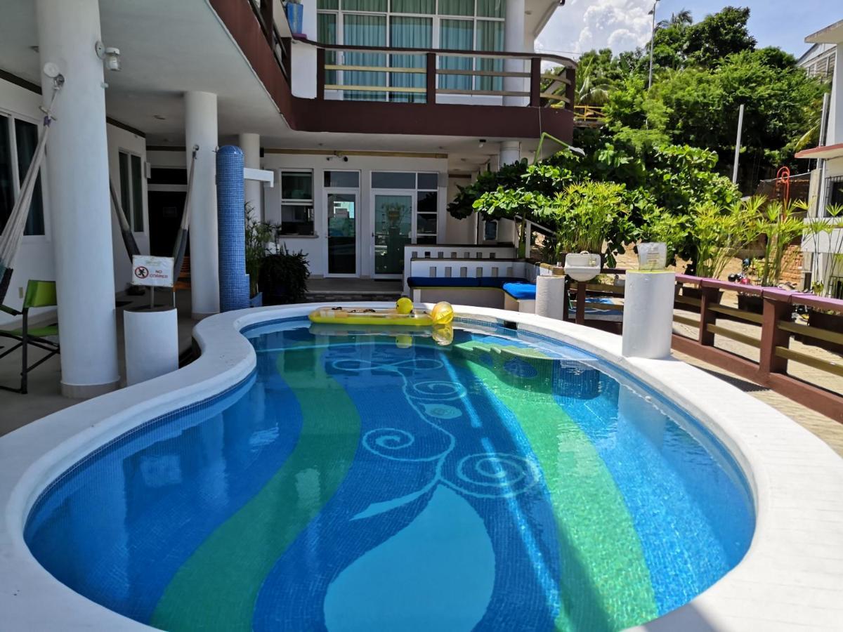 Casa Mia Hotel Puerto Escondido  Buitenkant foto